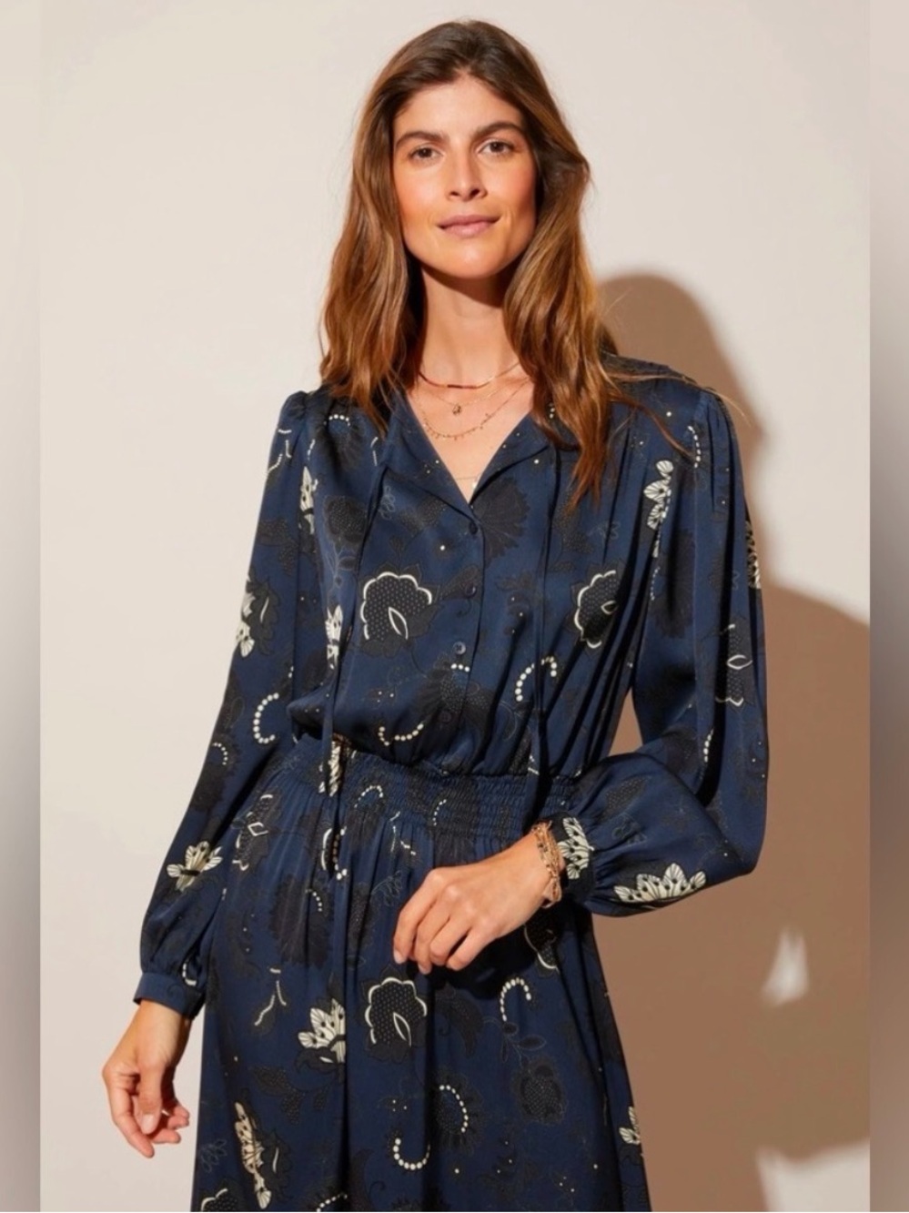 Tucker Silk Juliette Dress